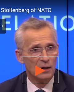 Lucy asks NATO Sec Gen Stoltenberg about NATO support of 2014 coup against elected government of Ukraine